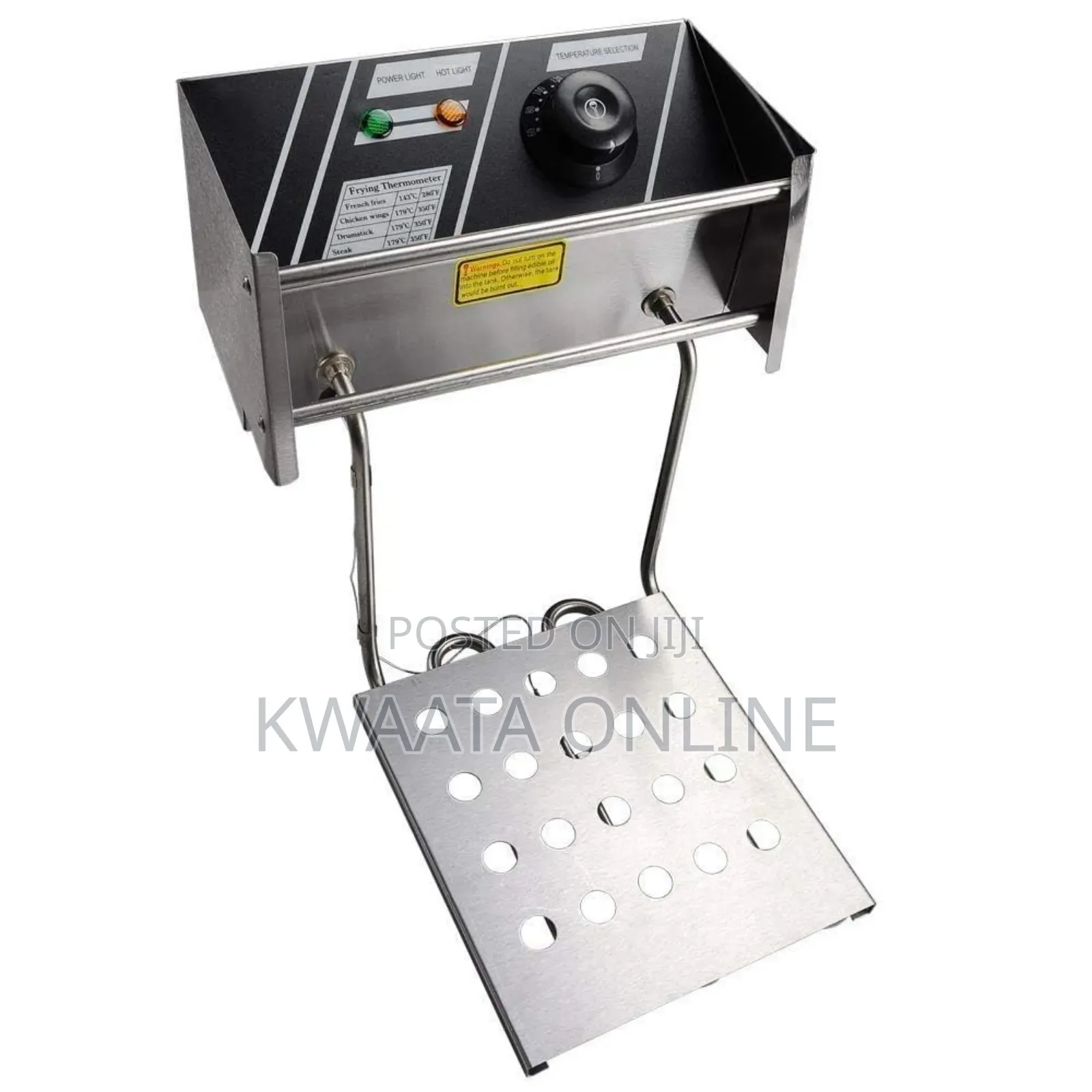 Globalstar Electric Deep Fryer 6 Litres Stainless Steel
