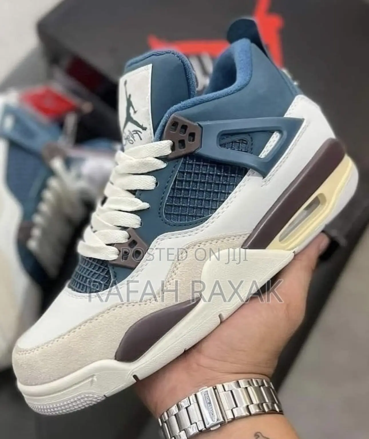 Original Nike Air Jordan 4 Retro “Snorlax” Sneakers