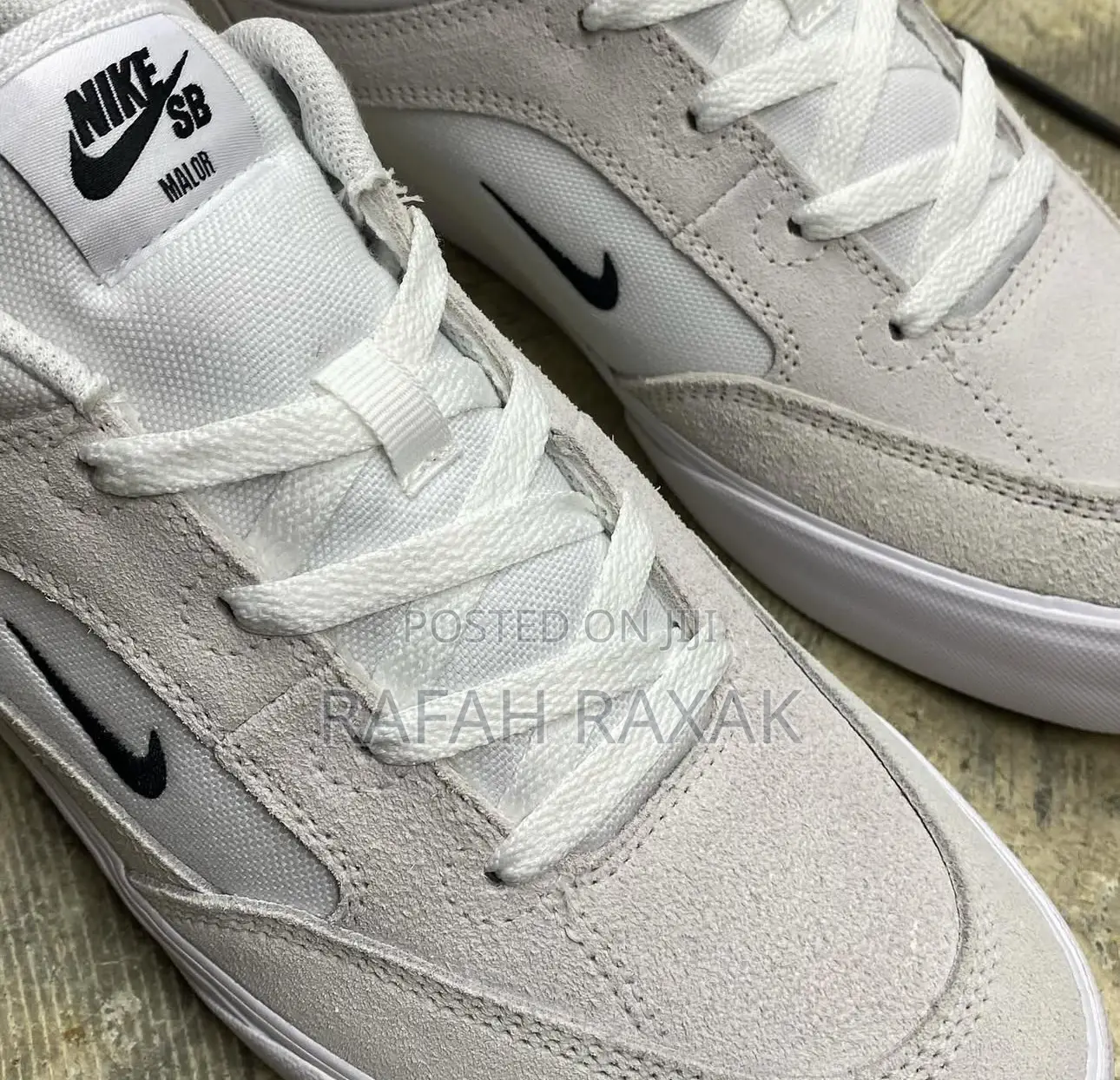 Nike Sb Malor Cloth Suede Skateboard Sneakers