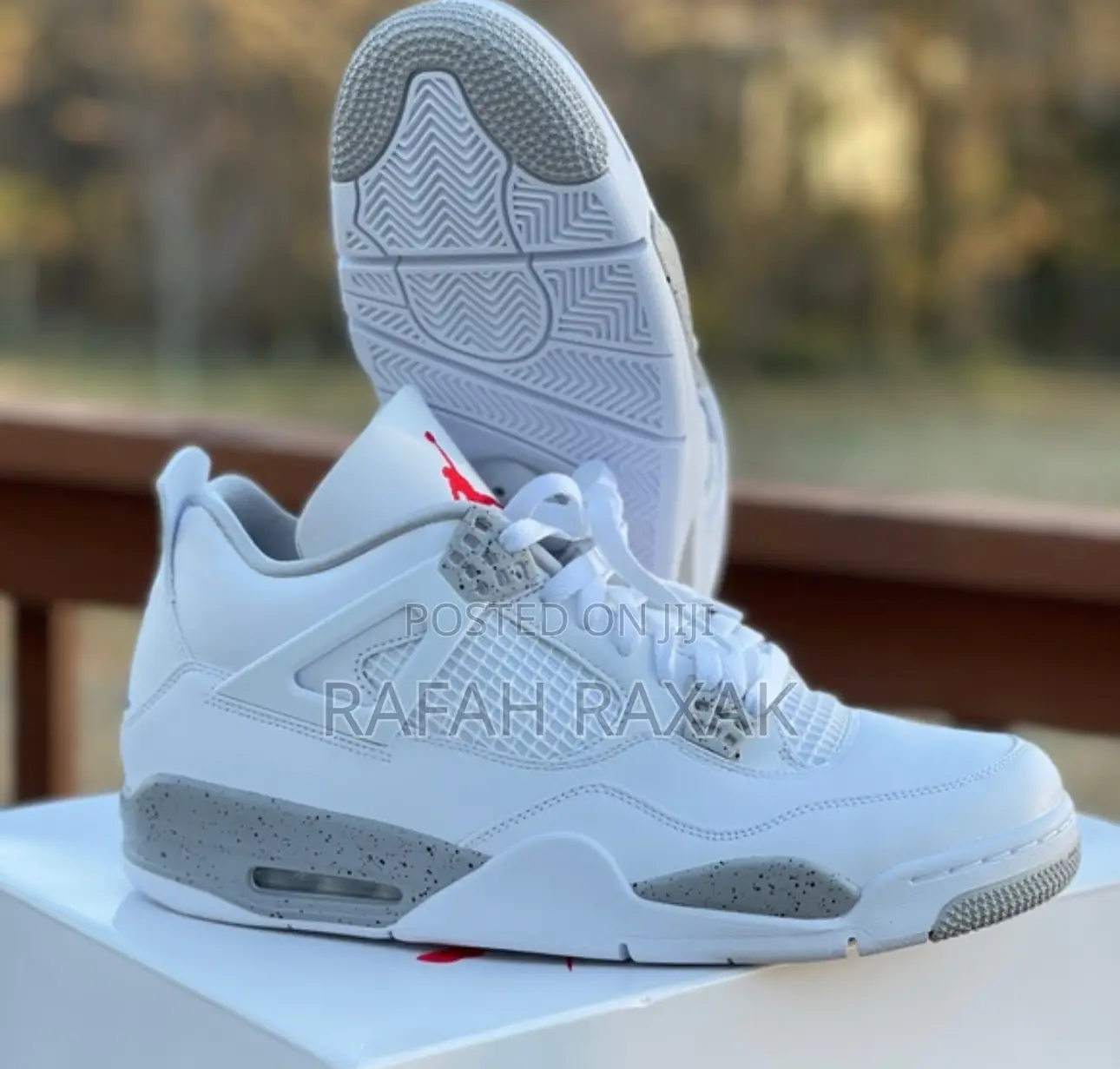 Nike Air Jordan 4 Retro Gs “White Oreo” Sneakers