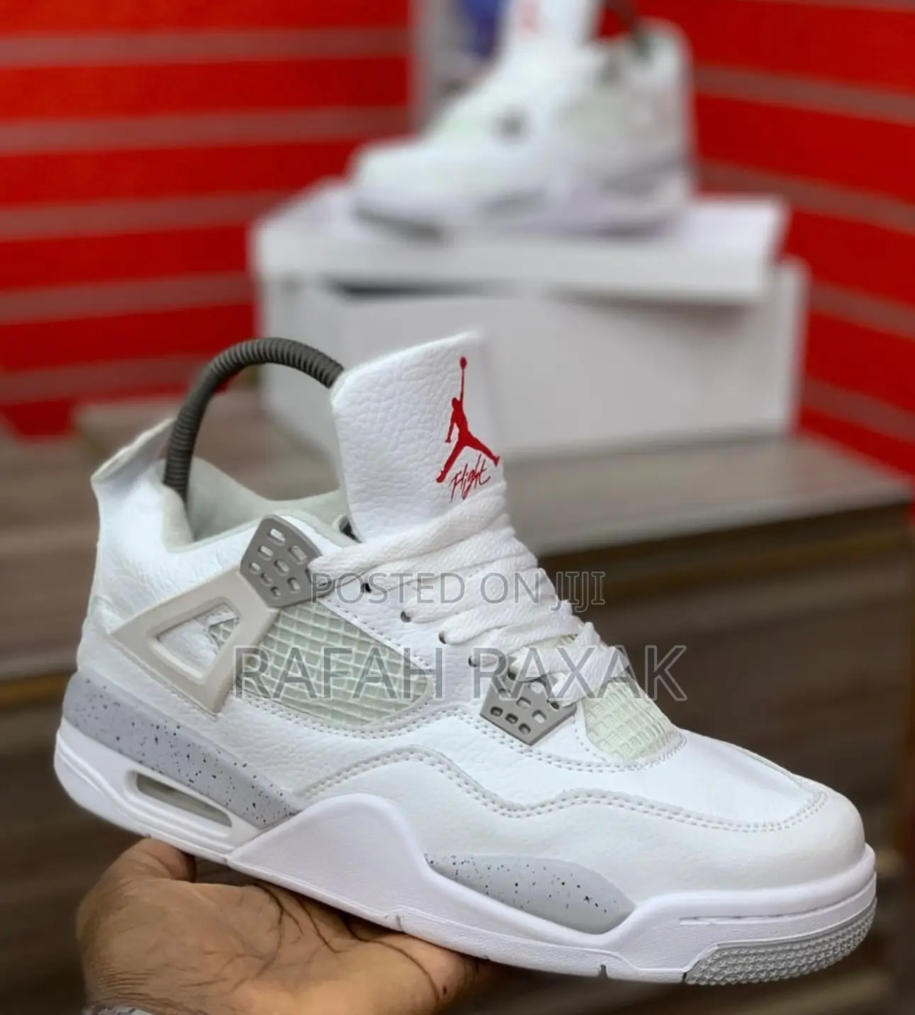 Nike Air Jordan 4 Retro Gs “White Oreo” Sneakers