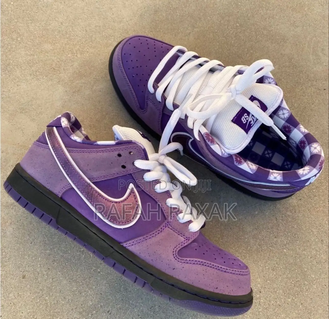 Nike Sb Dunk Low X Concepts “Purple Lobster” Sneakers