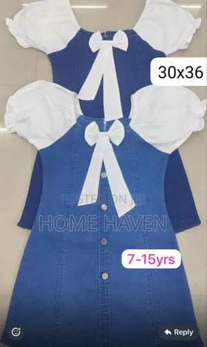 Girl's Jean Dresses