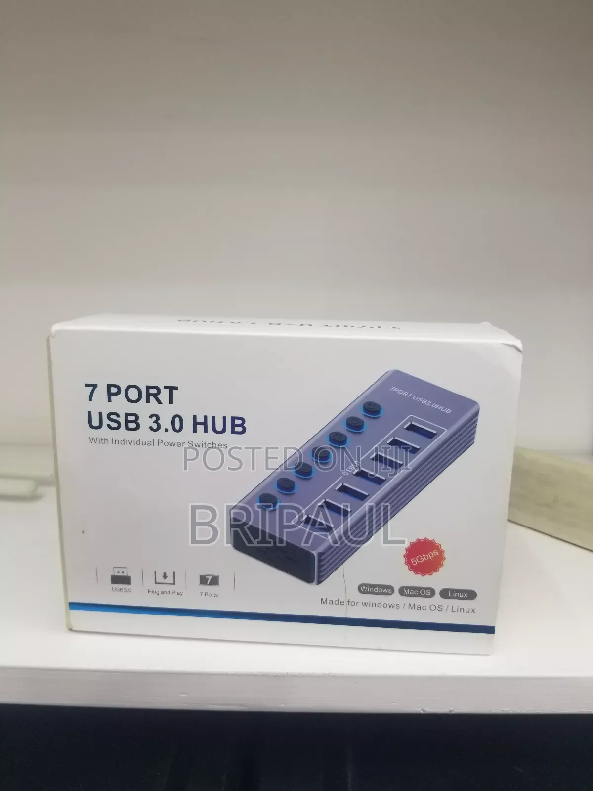 7 Port Usb 3.0 Hub