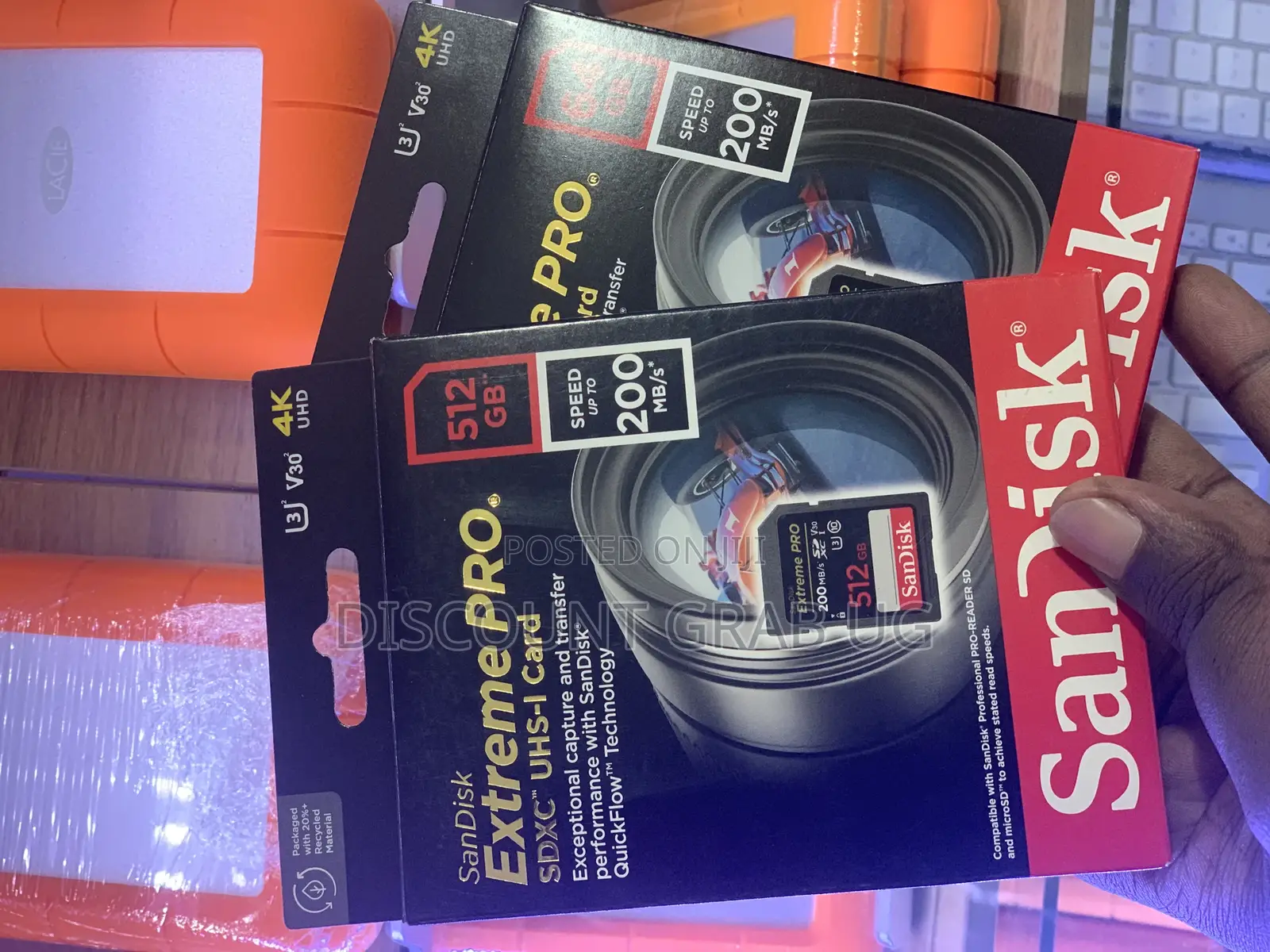 Sandisk Extreme Pro 512gb Sd Card 200mb/S