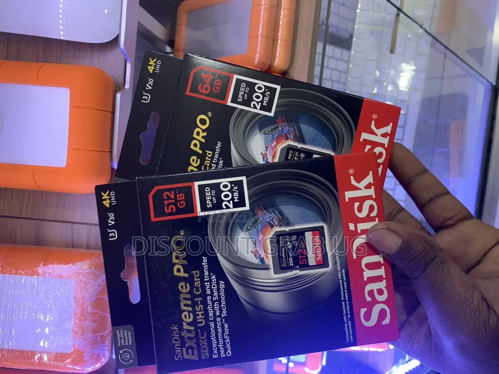 Sandisk Extreme Pro 512gb Sd Card 200mb/S