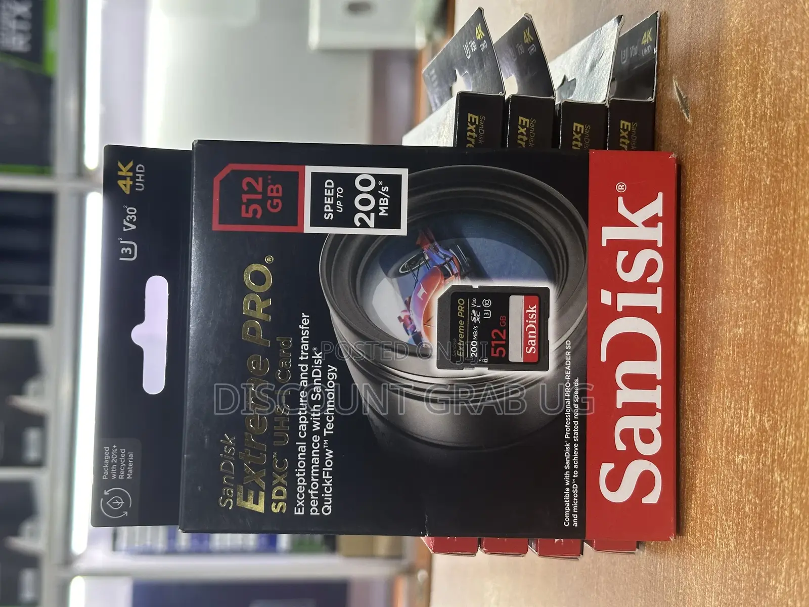 Sandisk Extreme Pro 512gb Sd Card 200mb/S