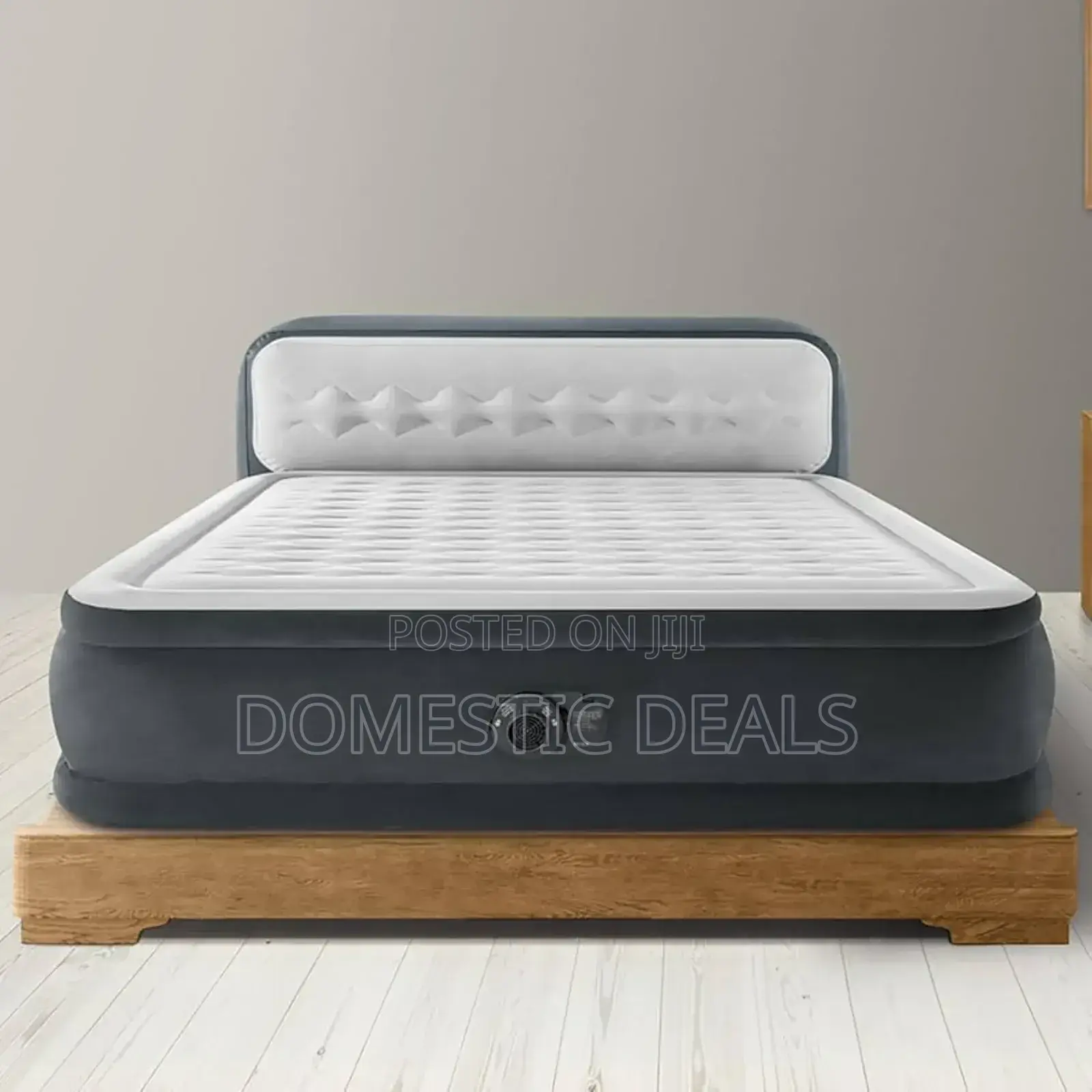 Intex Air Plush Mattress With Headboard