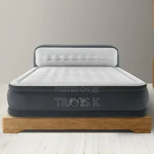 Intex Air Plush Mattress With Headboard