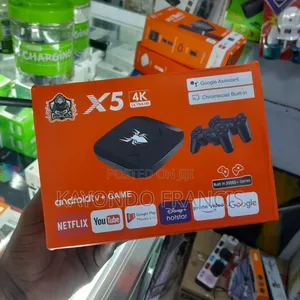 Photo - X5 Tv Box/Tv Box With Inbuilt Games