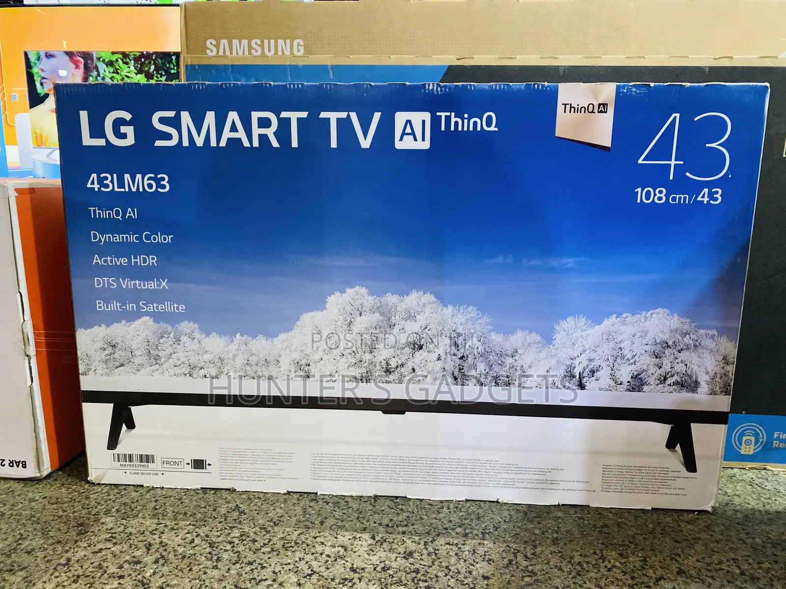 Lg 43 Inch Smart Digital Satellite Tv Brand New
