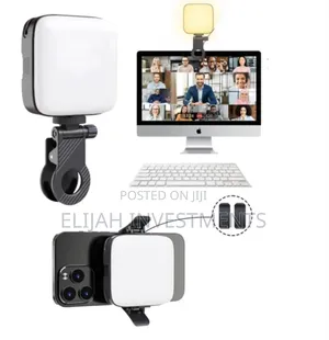 Portable Mini Led Video Light With Clip