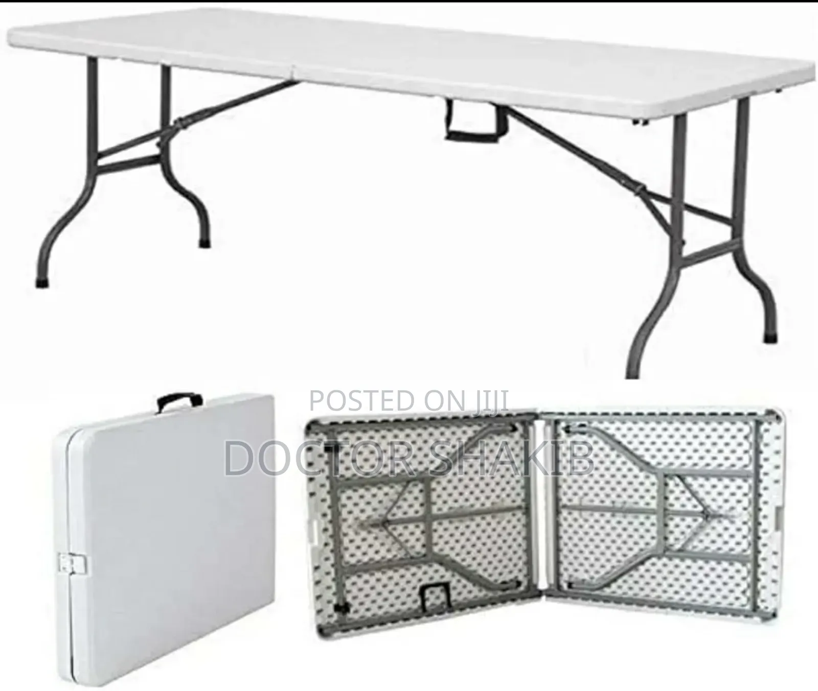 Strong Multifunctional Adjustable Folding Table