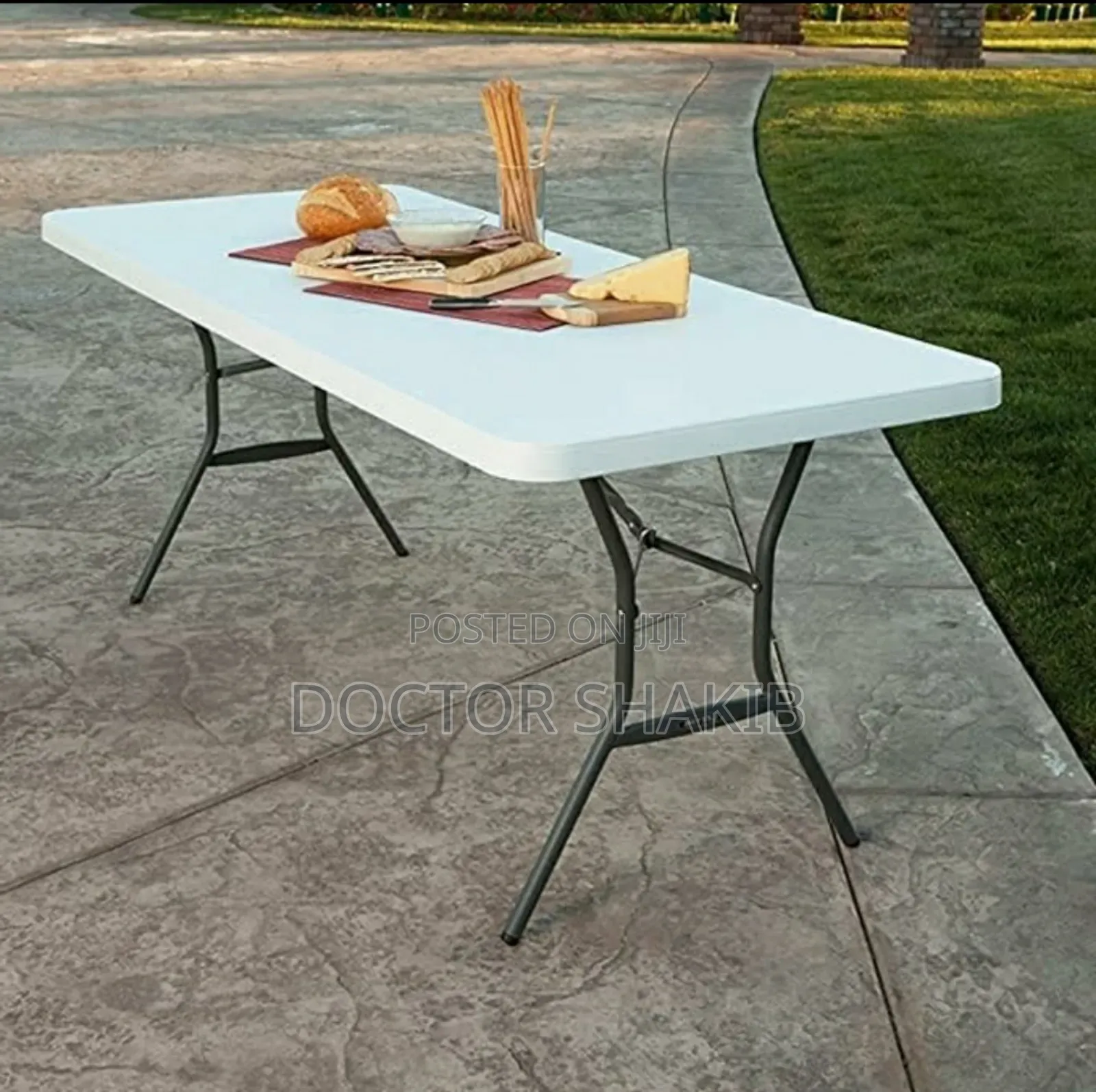 Strong Multifunctional Adjustable Folding Table