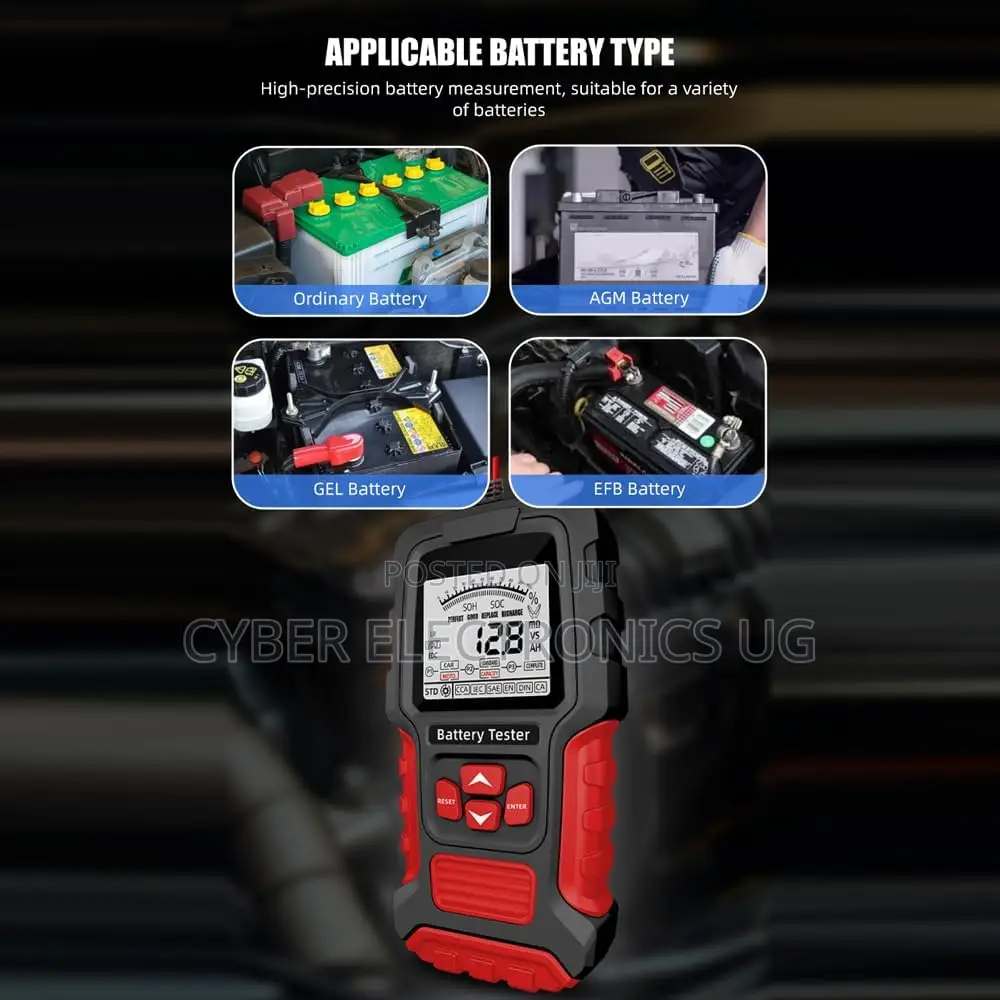 Intelligent Battrey Tester Resistance Tester 12volt