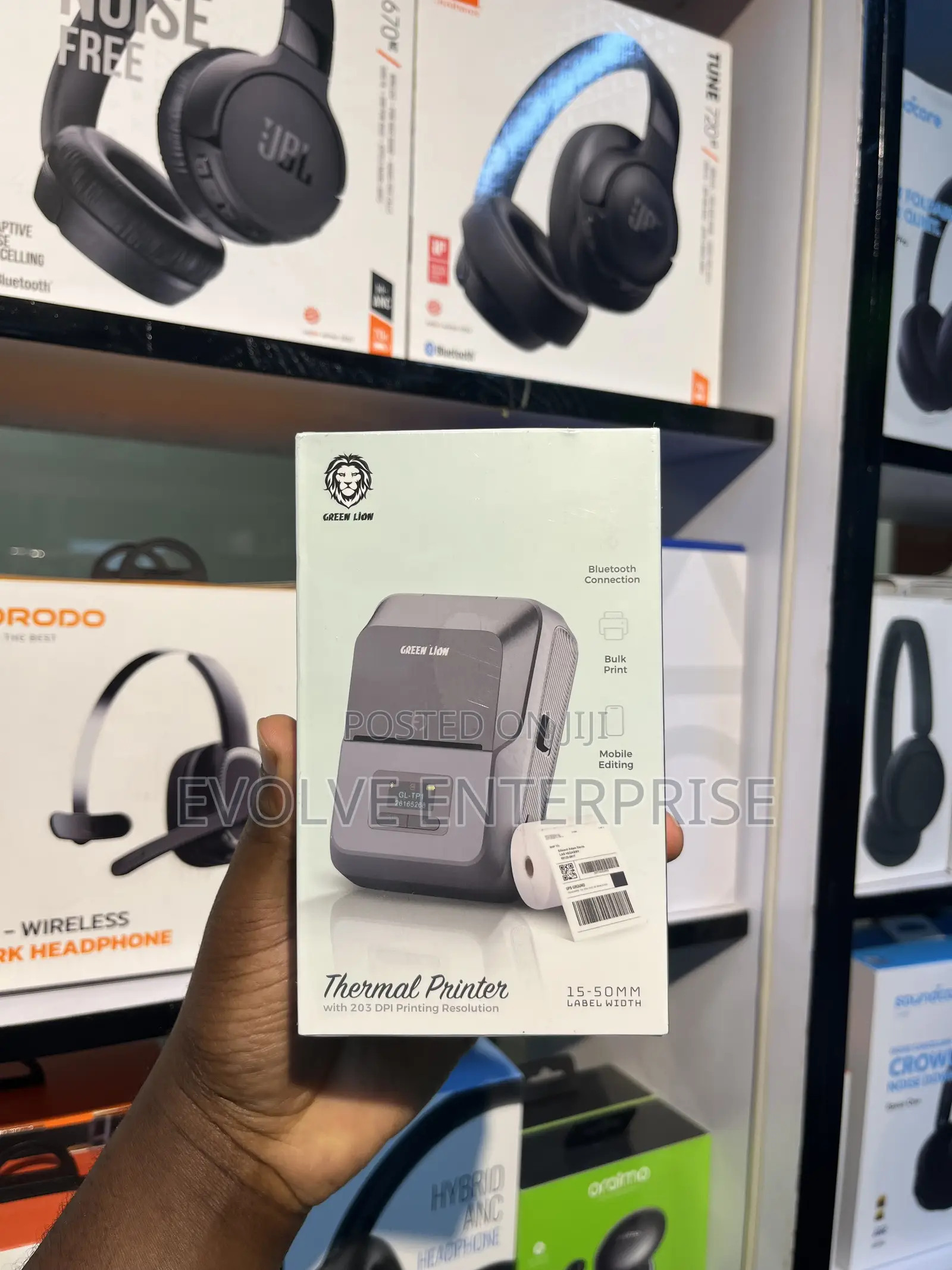 Green Lion Portable Thermal Label Printer