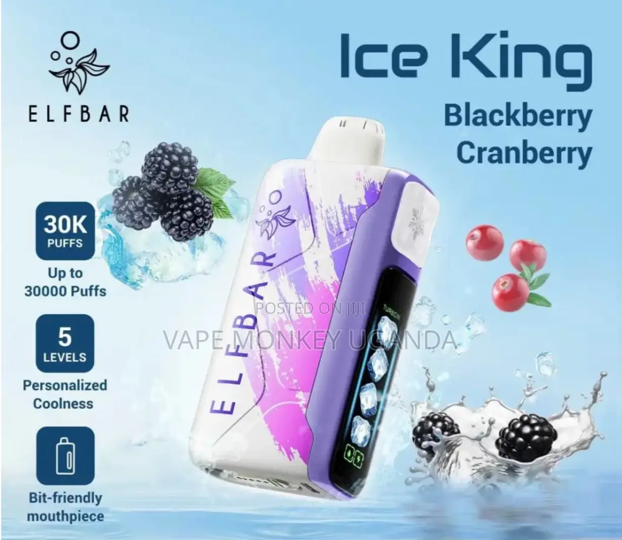 Elf Bar Ice King Disposable Vape 30,000 Puffs 50mg