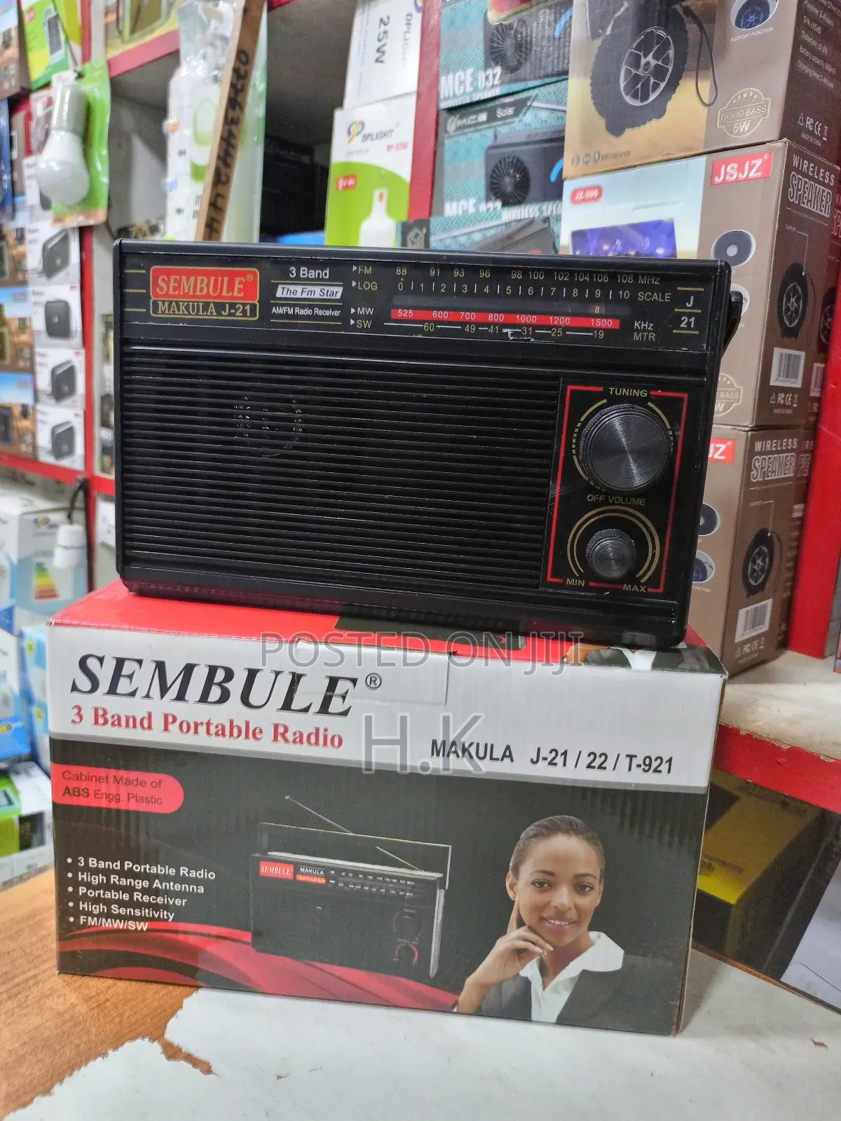 Sembule Makula 3 Band Portable Radio.