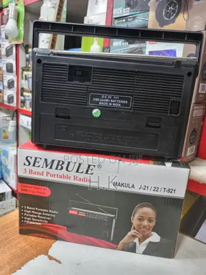 Sembule Makula 3 Band Portable Radio.