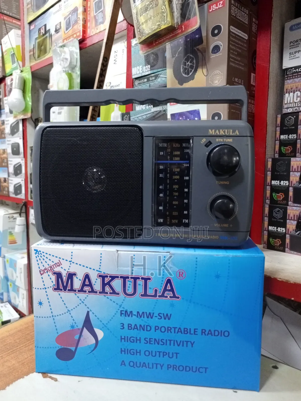 Makula Fm-Mw-Sw 3 Band Portable Radio.