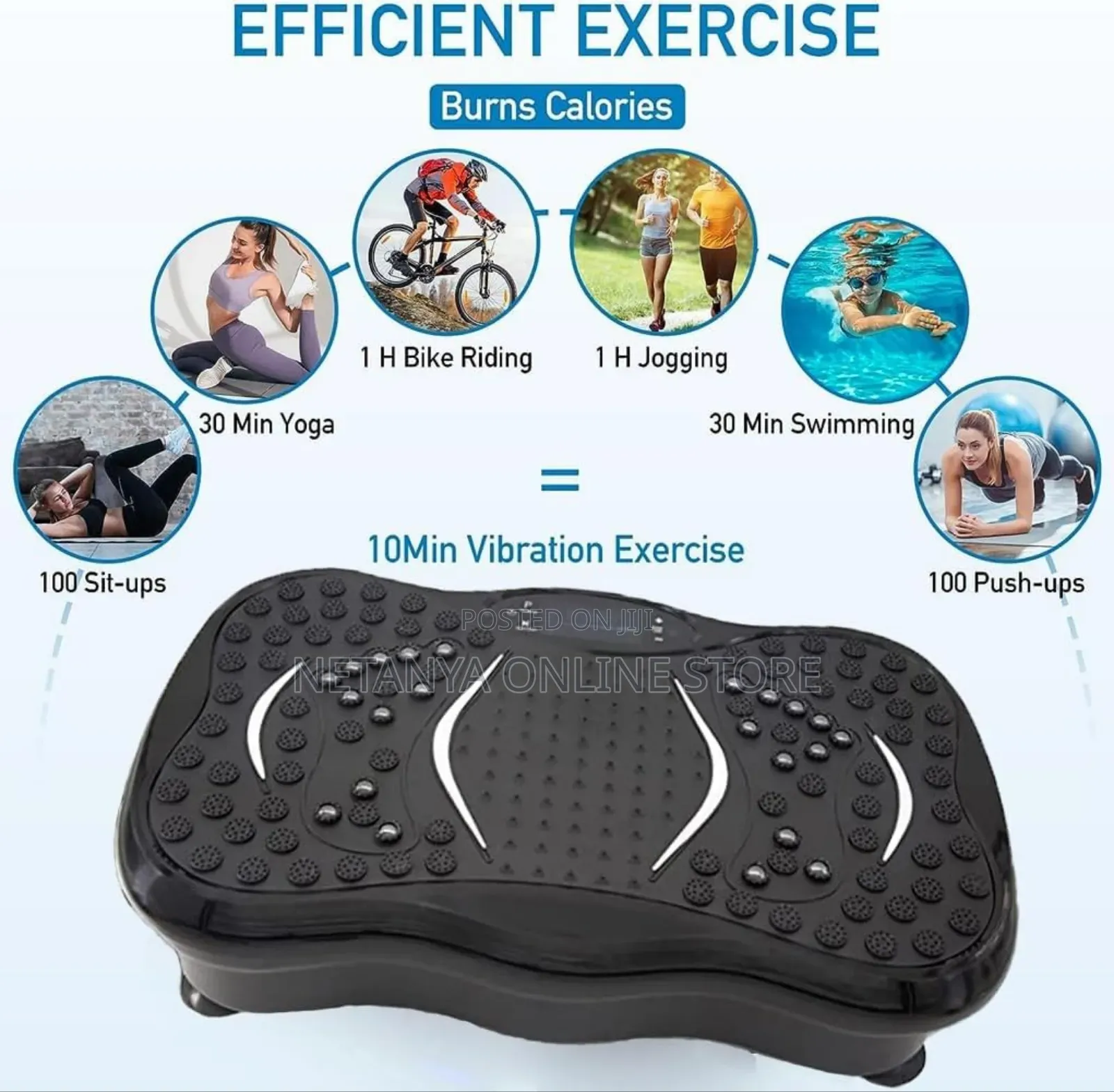 Vibration Plate Exercise Machine