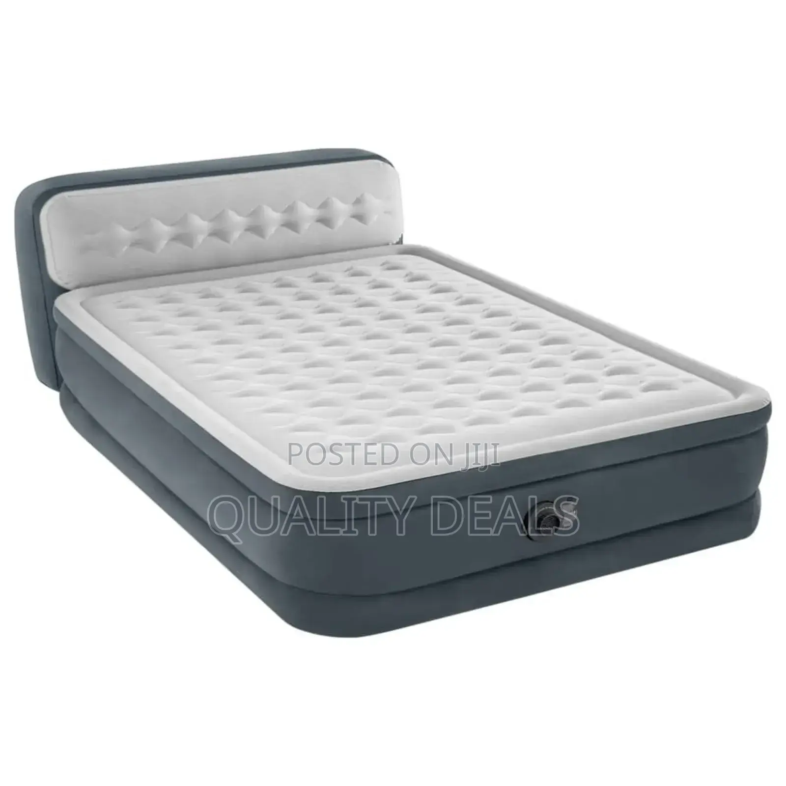 Intex Dura Beam Air Mattress / Bed With Headboard