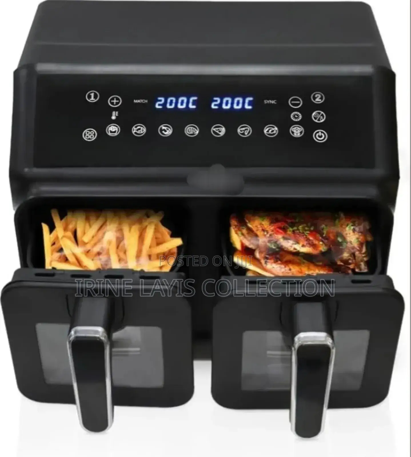 SPJ Dual Basket Fryer Afx Gr11l04 1700w