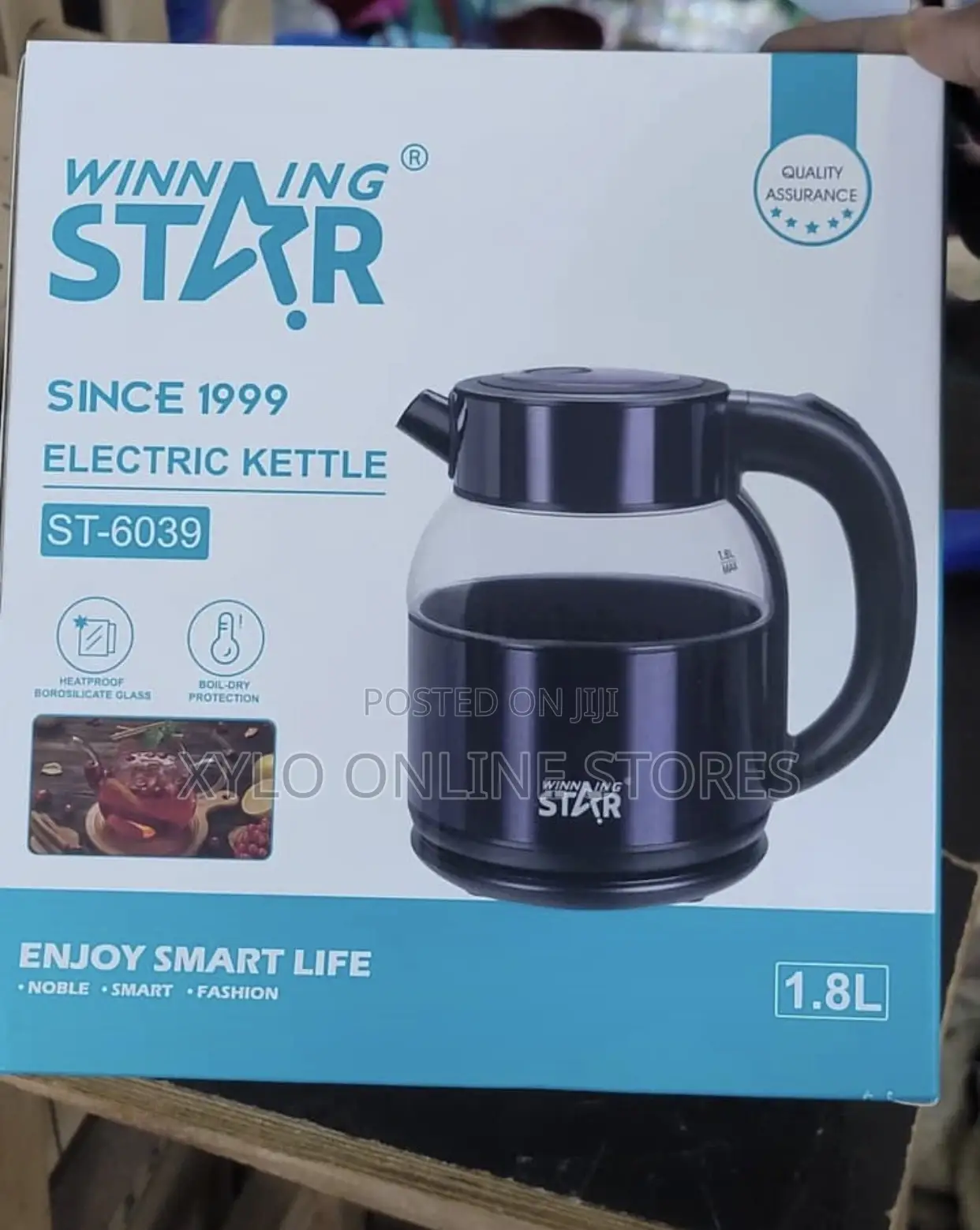 Wining Star Electric Kettle 1.8 Liters