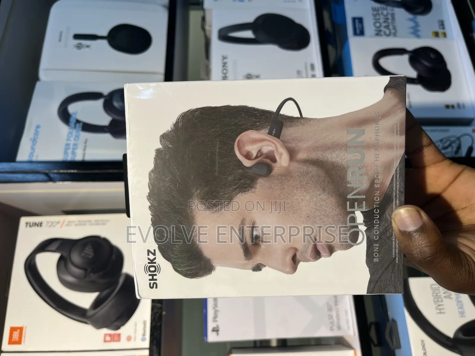 Shokz Openrun Bone Conduction Sport Headphones