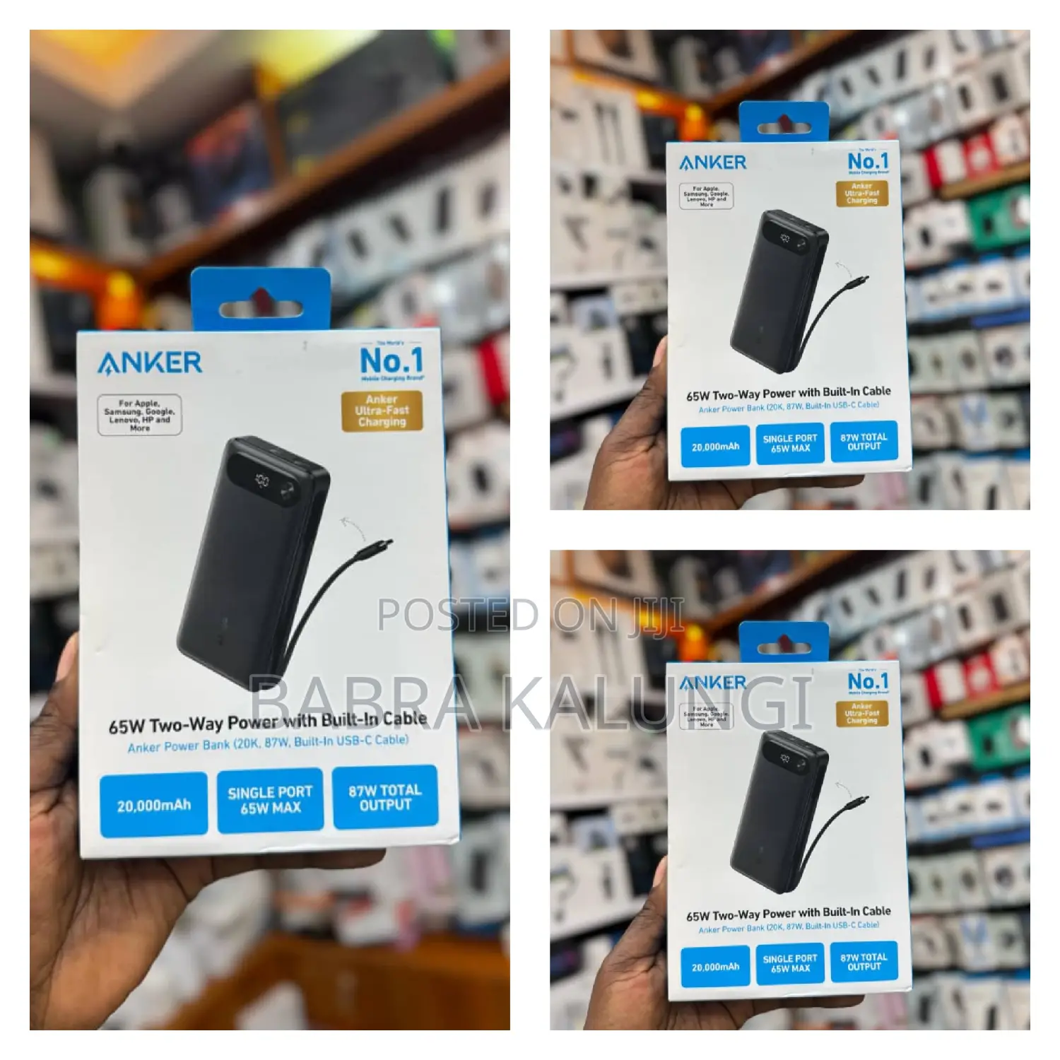 Anker 10,000mah 22.5w Output Power Bank