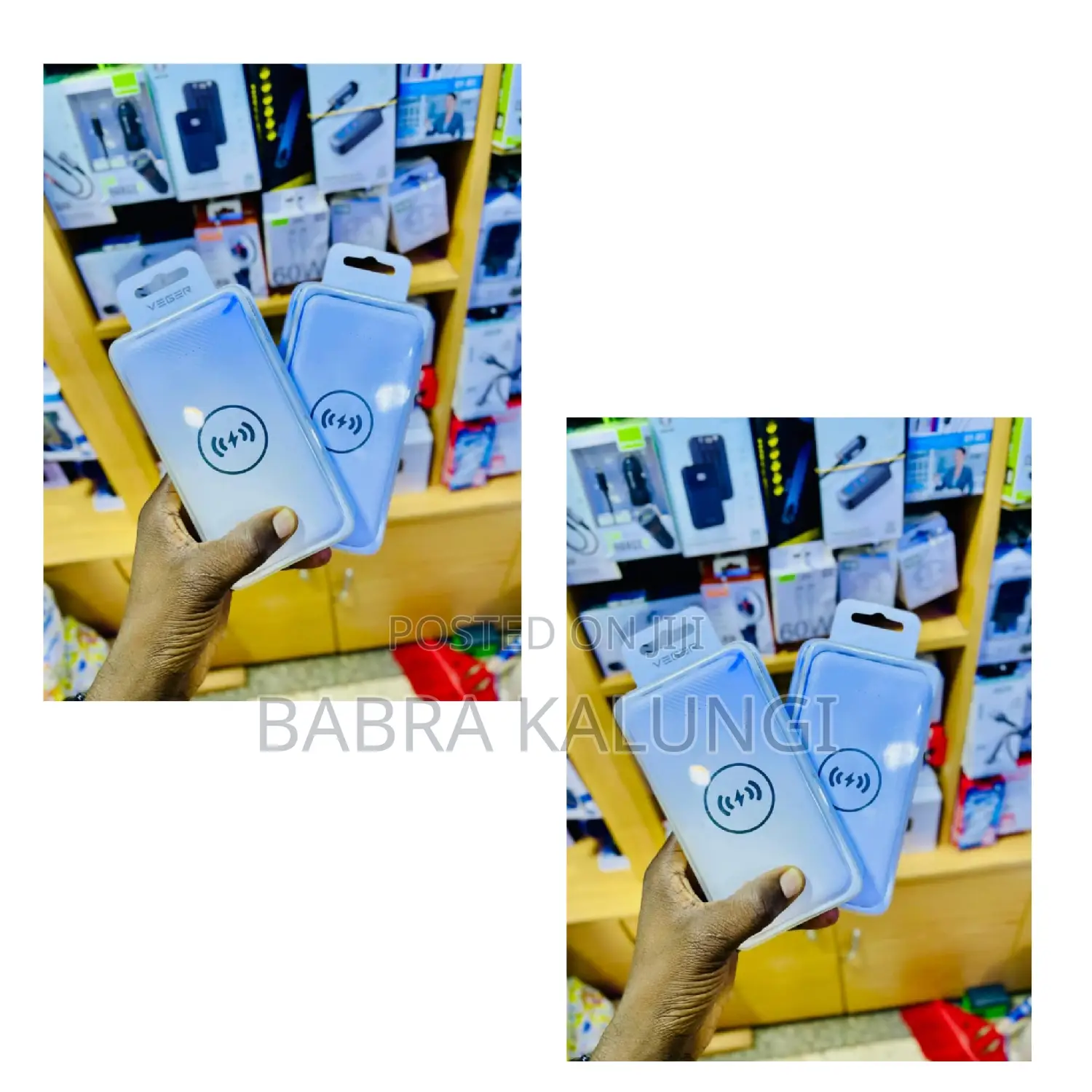 Veger Wireless Charger Power Bank/Wireless Power Bank