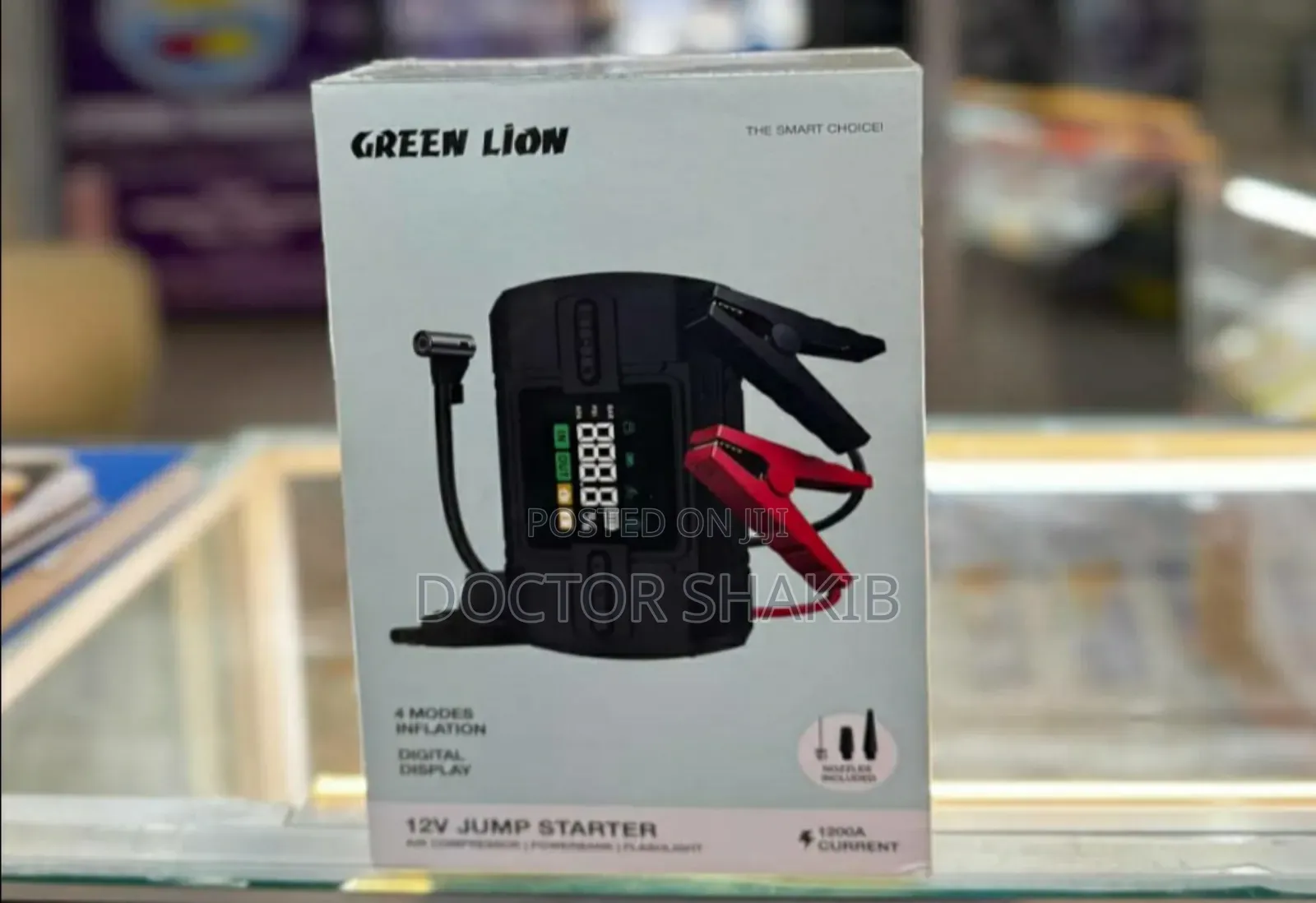 New Green Lion 12v Jump Starter 12000mah