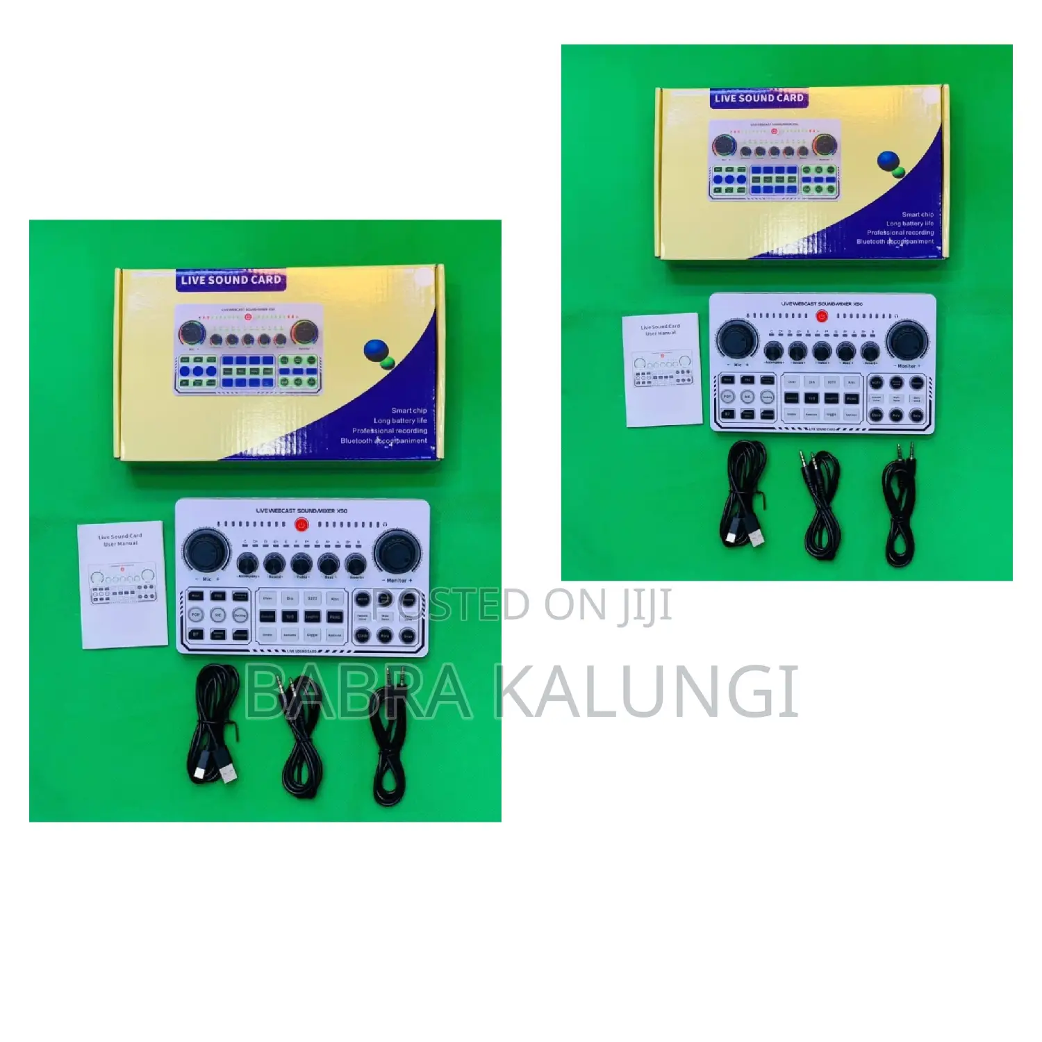 Portable Audio Mixer/Live Sound Card