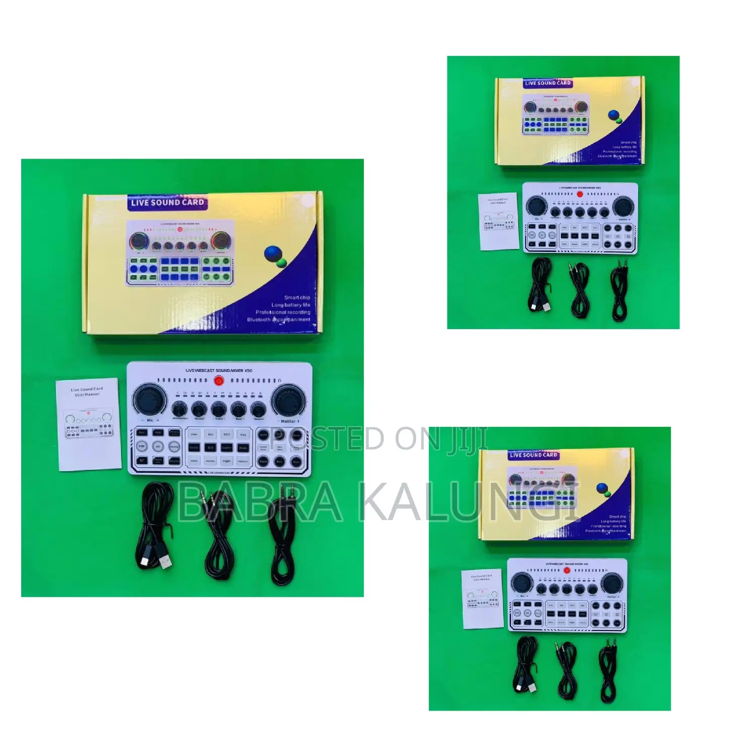 Portable Audio Mixer/Live Sound Card