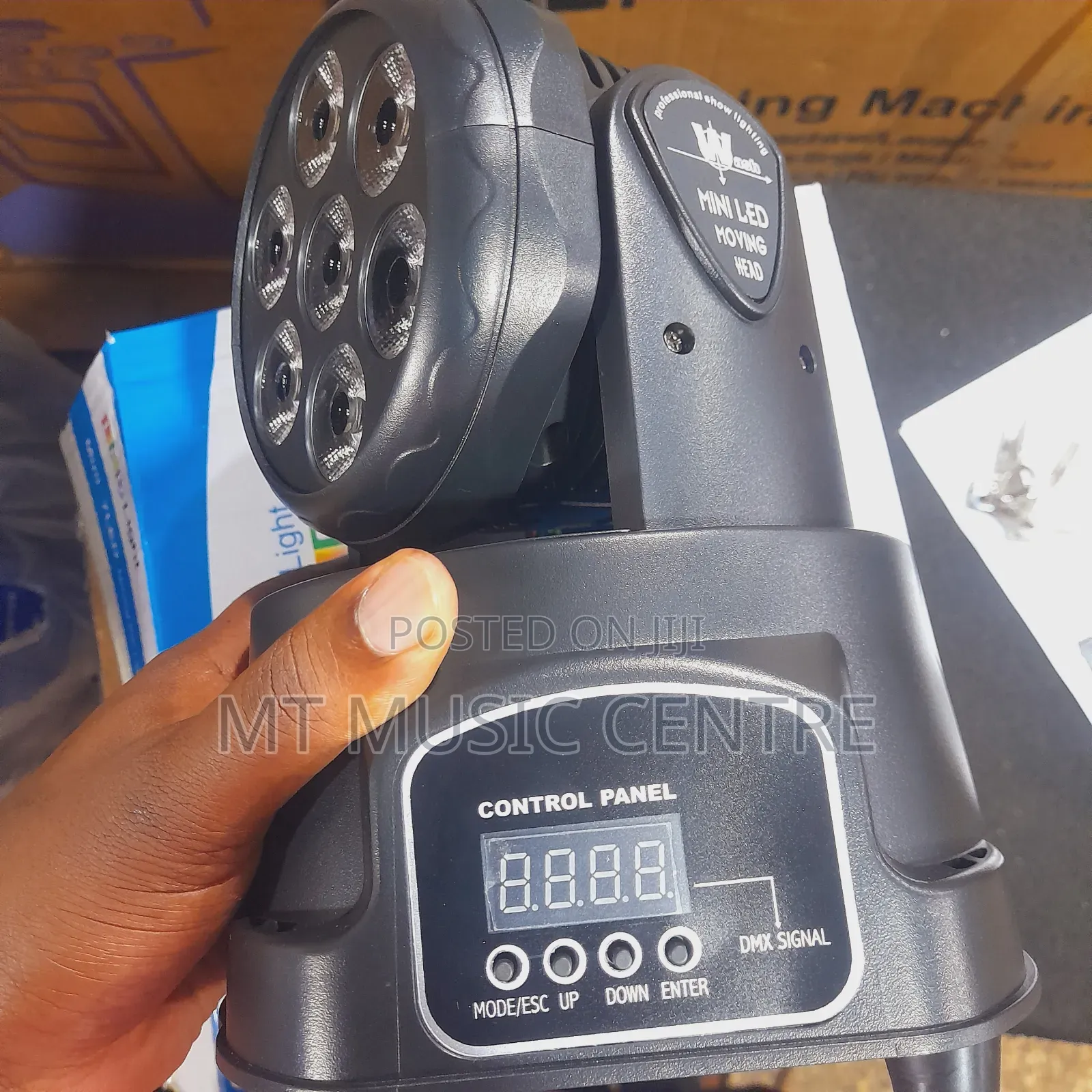 Mini 7 Led Moving Par Light