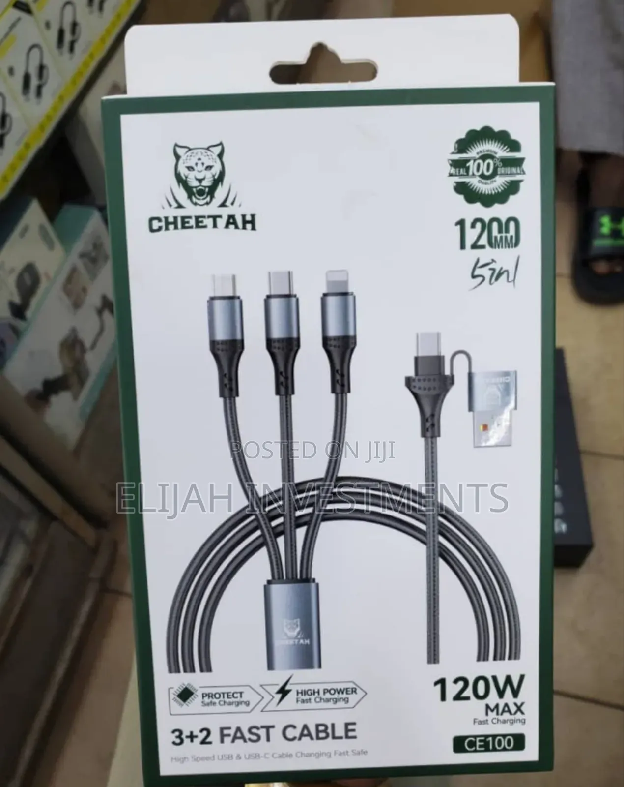 Cheetah 3plus2 Multifunction Usb Data Cable