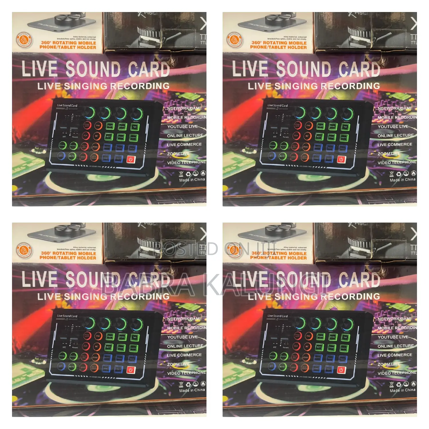 Live Sound Card Live Singing and Recording Sound Card