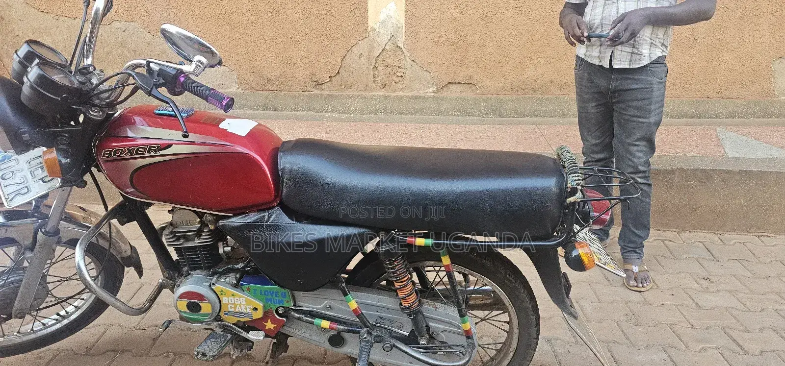 Bajaj Boxer 2018 Red