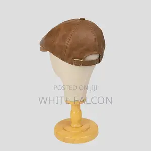 Unisex Vintage Retro Beret Hat Cap-Black