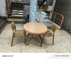 Restaurant Table Plastic and Chairs