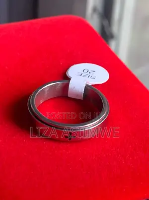 Men’S Stainless Steel Religious Crosses Spinner Ring