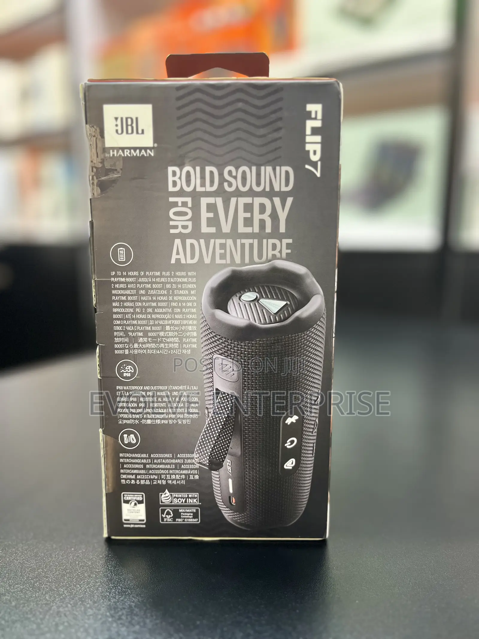 JBL Flip 7 Portable Bluetooth Speaker