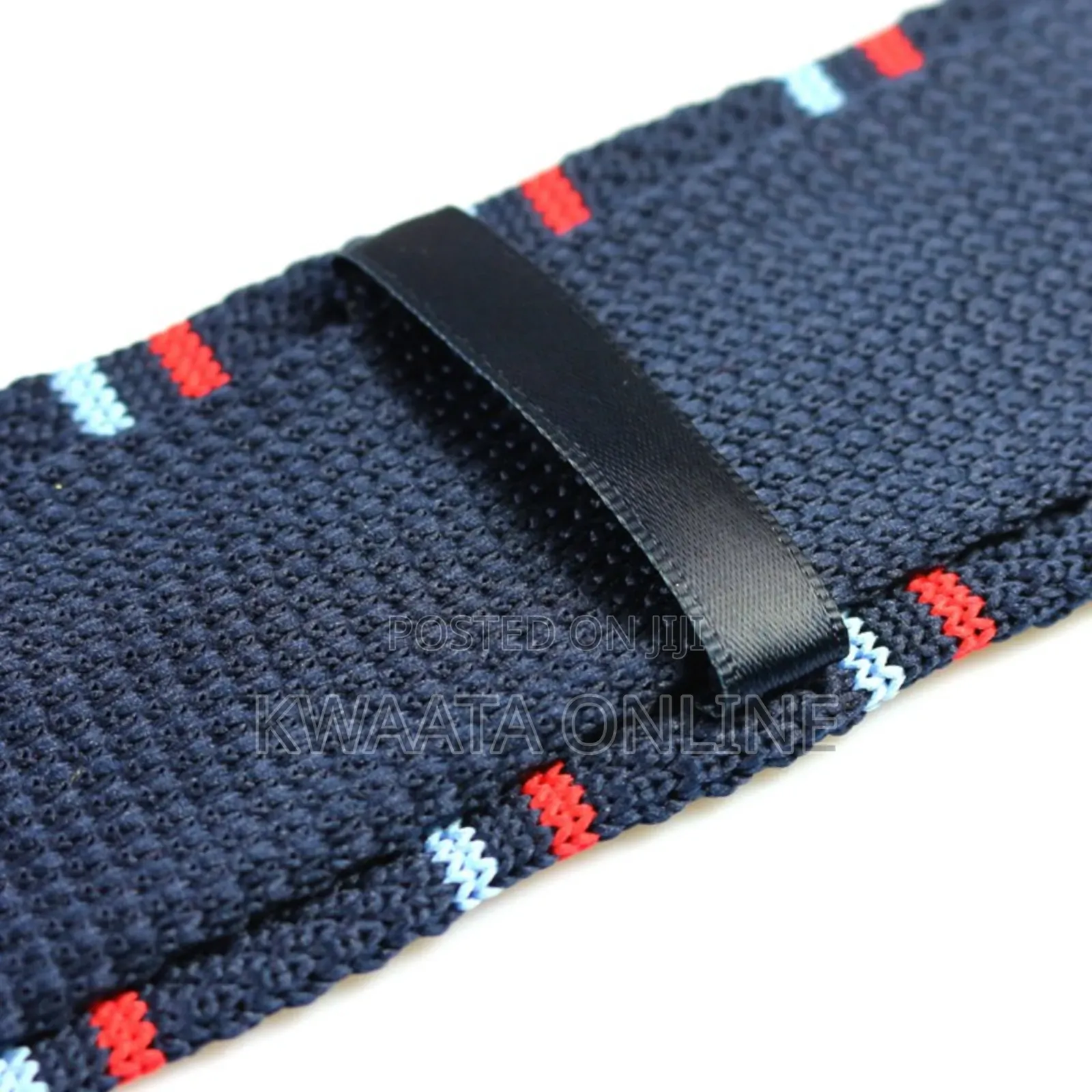 Vintage 2.2" Flat-End Knitted Ties Skinny Knit Neckties Mens
