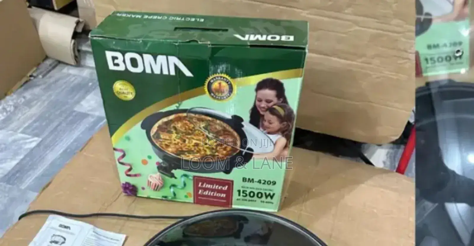 Boma 42cm Heavy Duty Pizza Maker