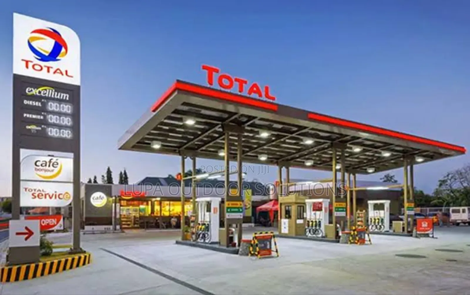 Fuel Stations Paving