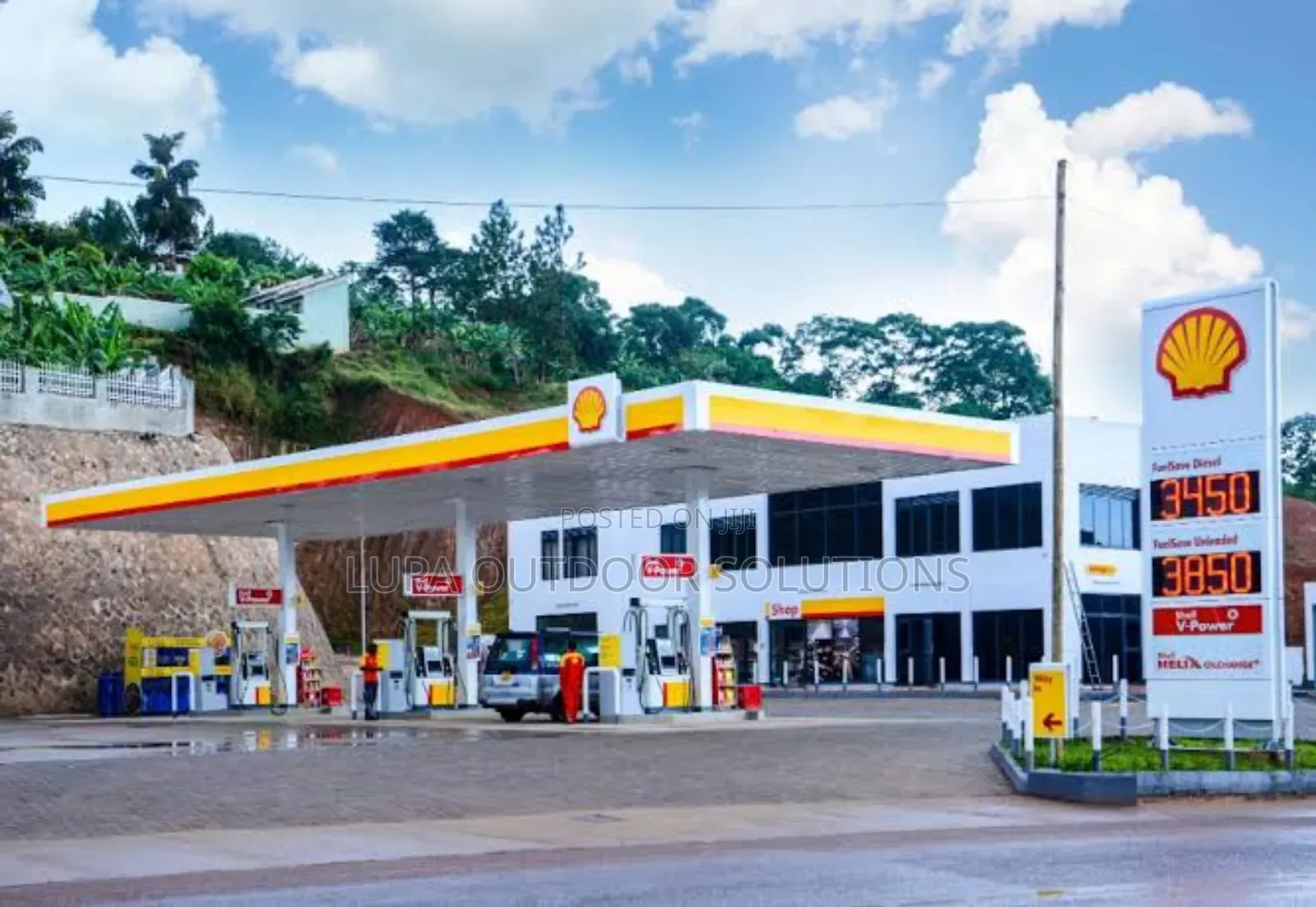 Fuel Stations Paving