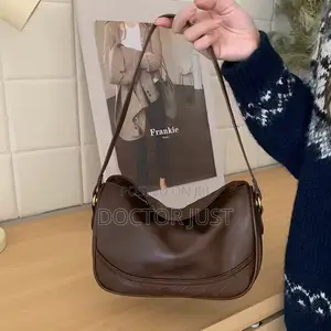 Retro One Coffee Shoulder Bag
