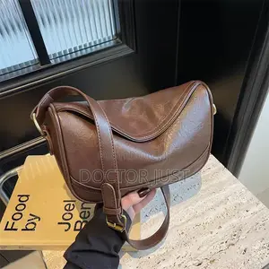 Retro One Coffee Shoulder Bag