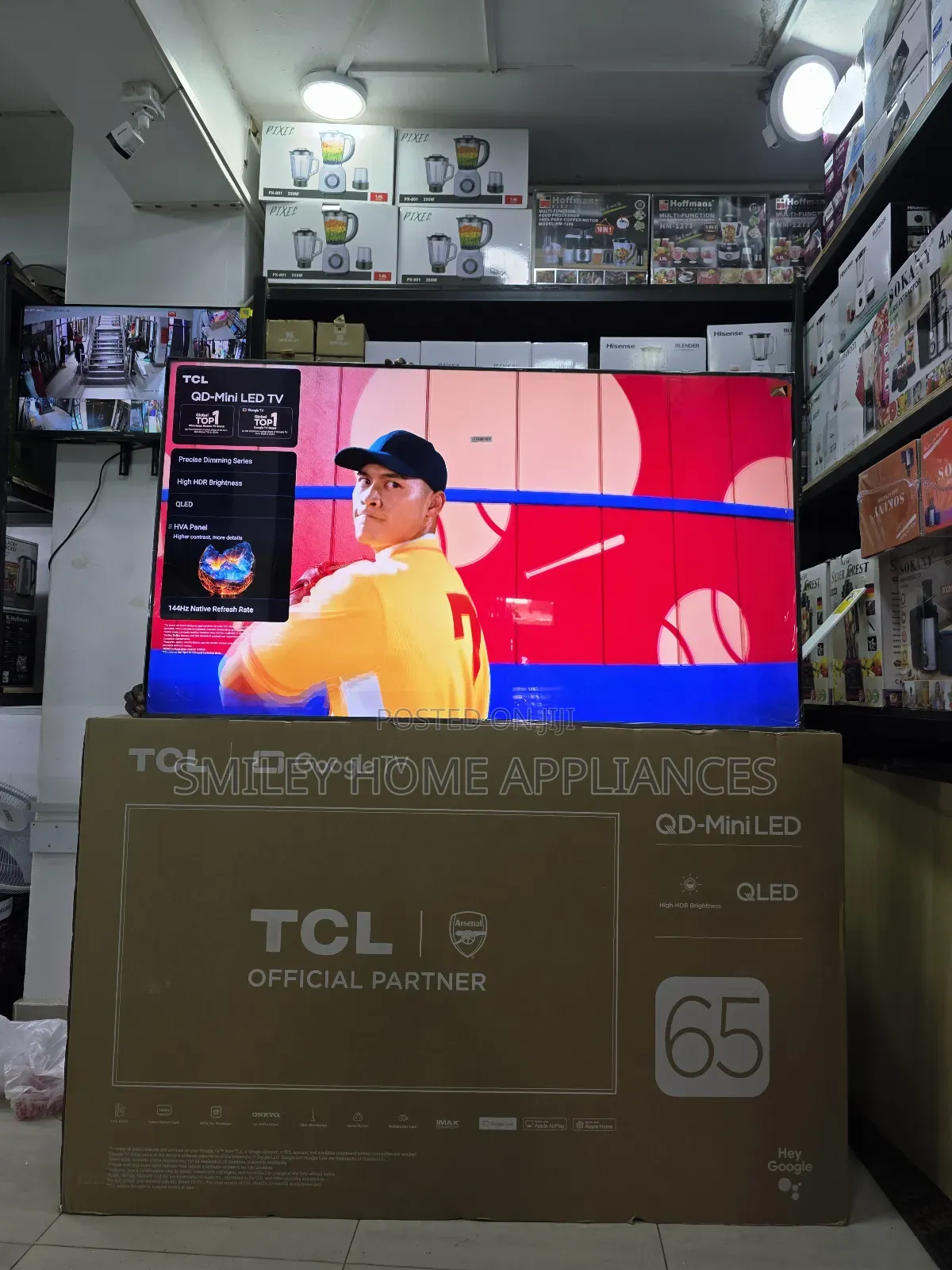 Qd-Miniled- TCL 65inches Google Pro Andriod Tv at Discount