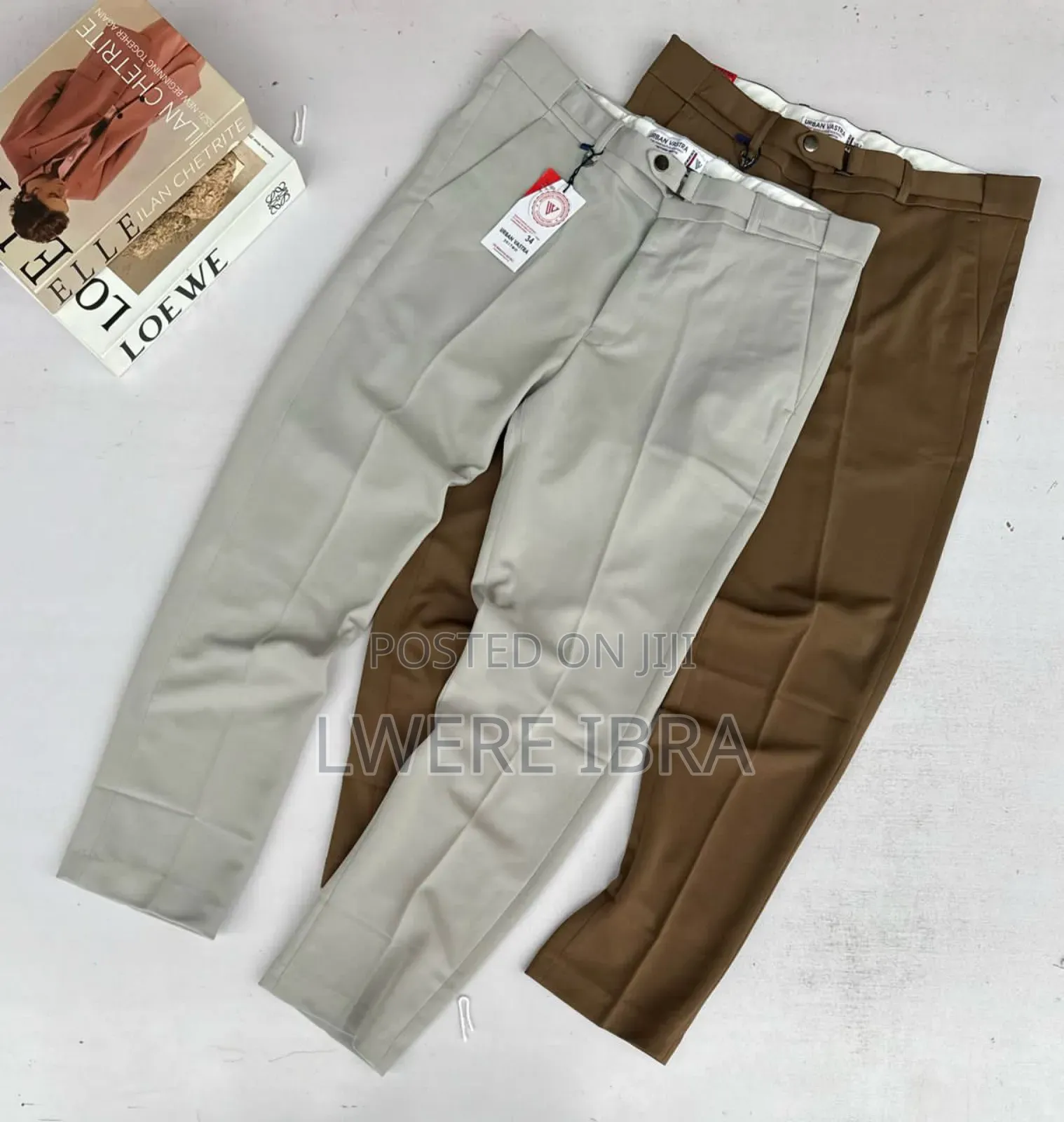Men's Beltless Pants Size 30-38